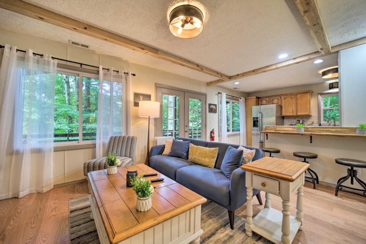 Charming Maggie Valley Getaway With Fire Pit! Exterior photo