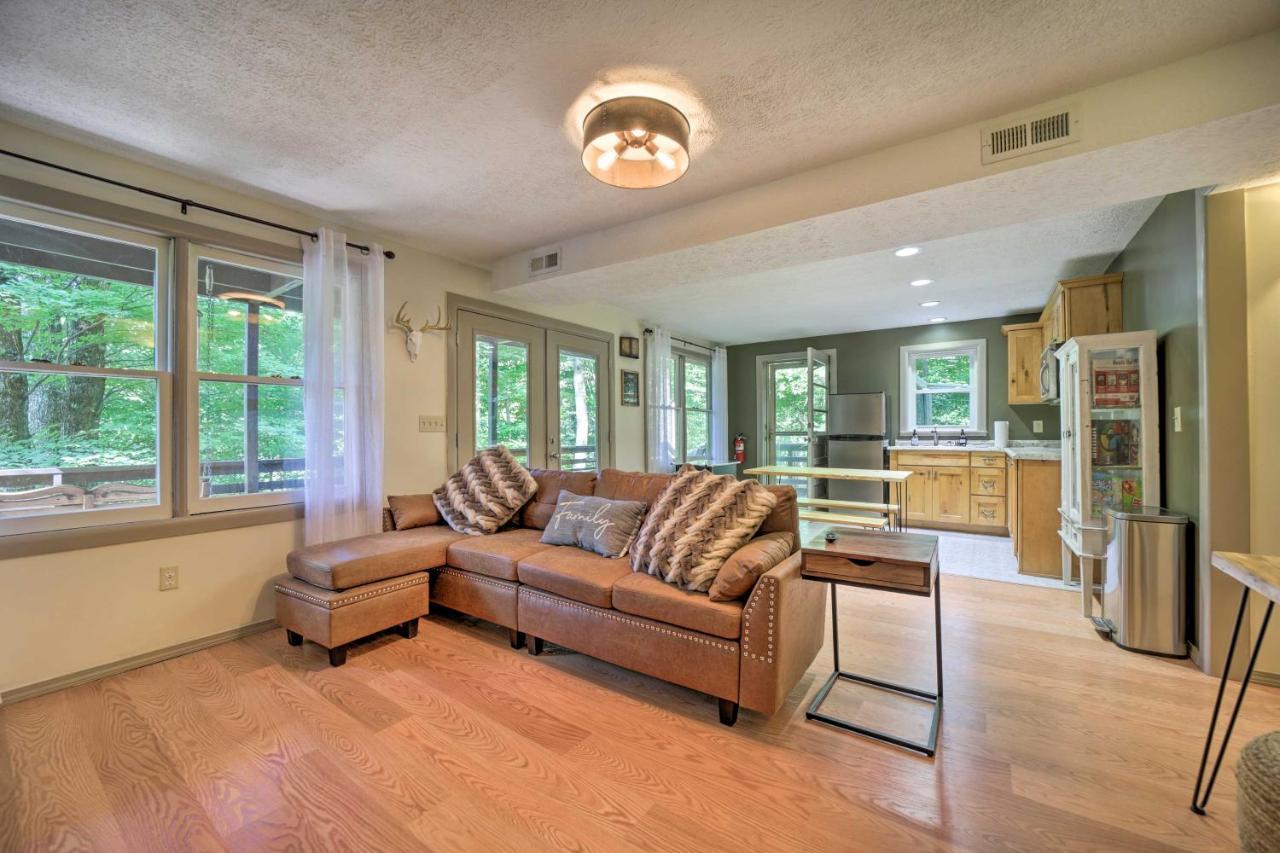 Charming Maggie Valley Getaway With Fire Pit! Exterior photo
