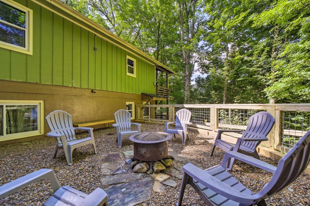 Charming Maggie Valley Getaway With Fire Pit! Exterior photo