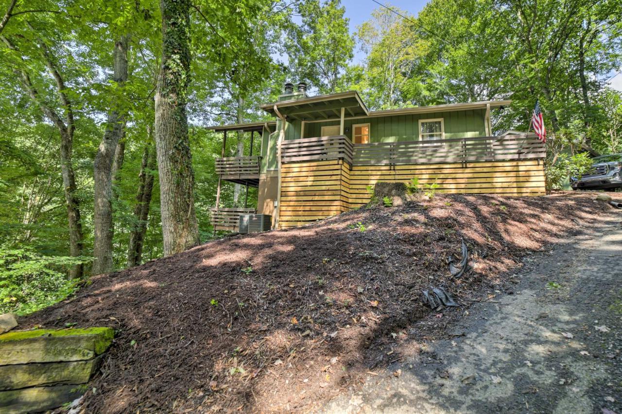 Charming Maggie Valley Getaway With Fire Pit! Exterior photo