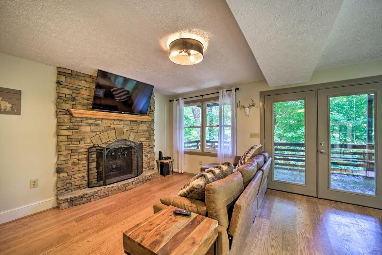Charming Maggie Valley Getaway With Fire Pit! Exterior photo